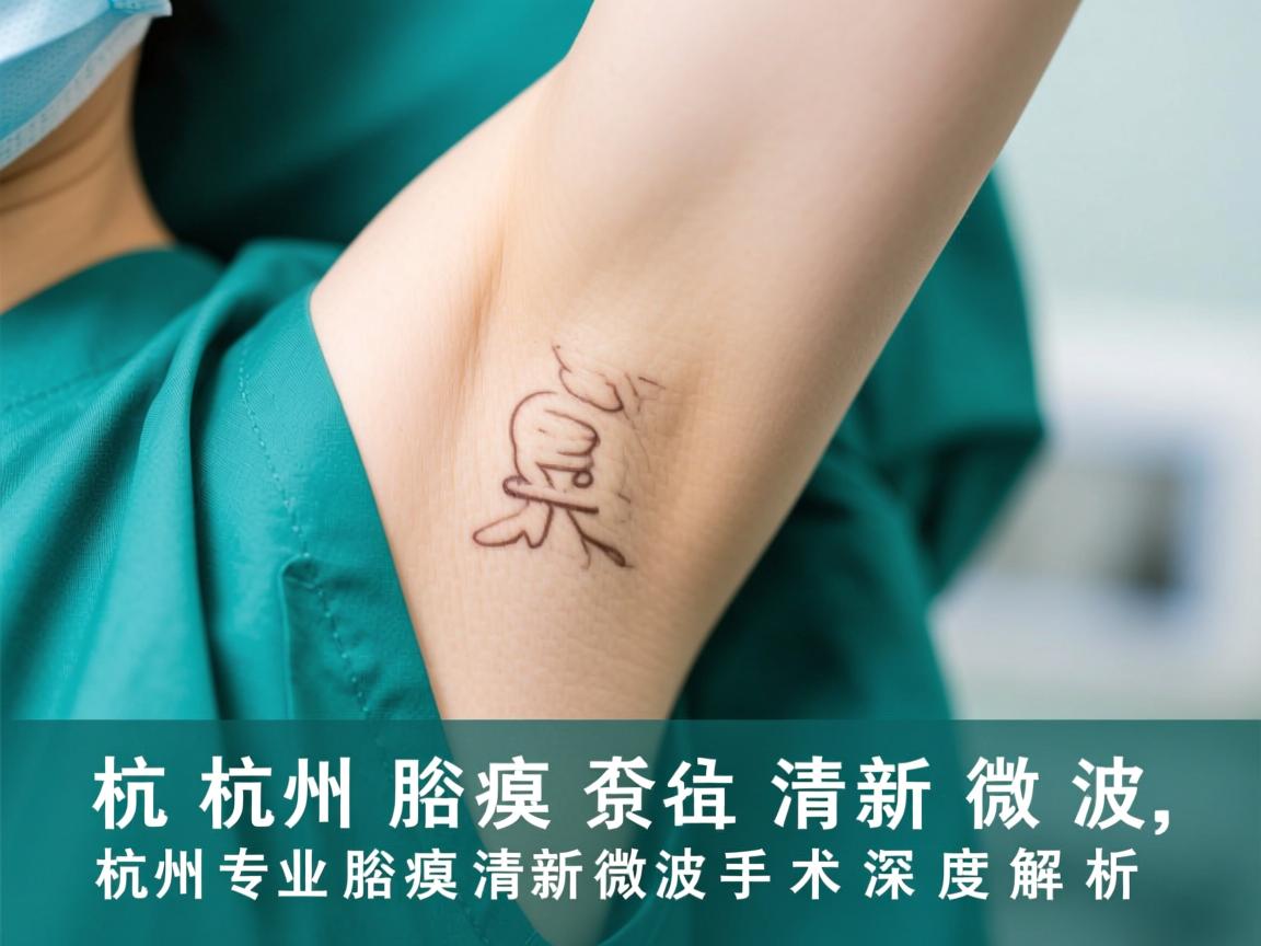 杭州腋臭清新微波，杭州专业腋臭清新微波手术深度解析