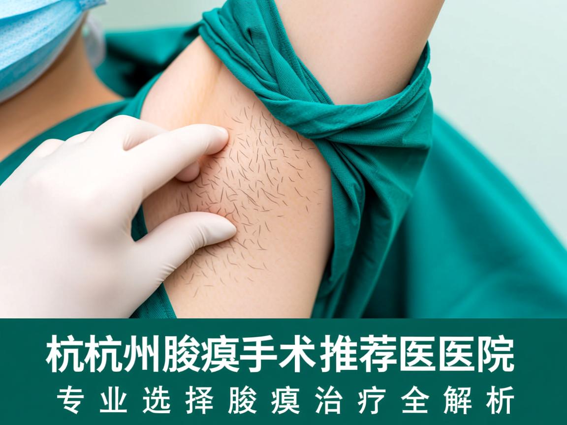 杭州腋臭手术推荐医院，专业选择与腋臭治疗全解析