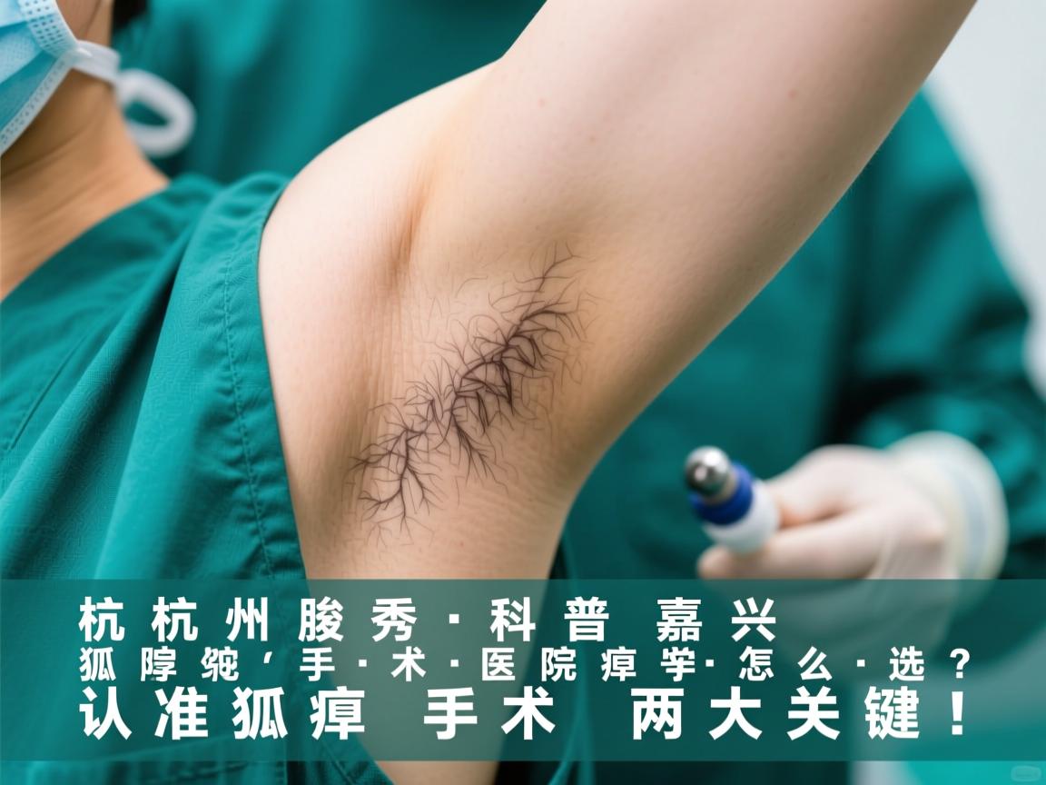 杭州腋秀科普嘉兴狐臭手术医院怎么选?认准狐臭手术两大关键! 杭州腋秀科普嘉兴狐臭手术医院怎么选?认准狐臭手术两大关键!