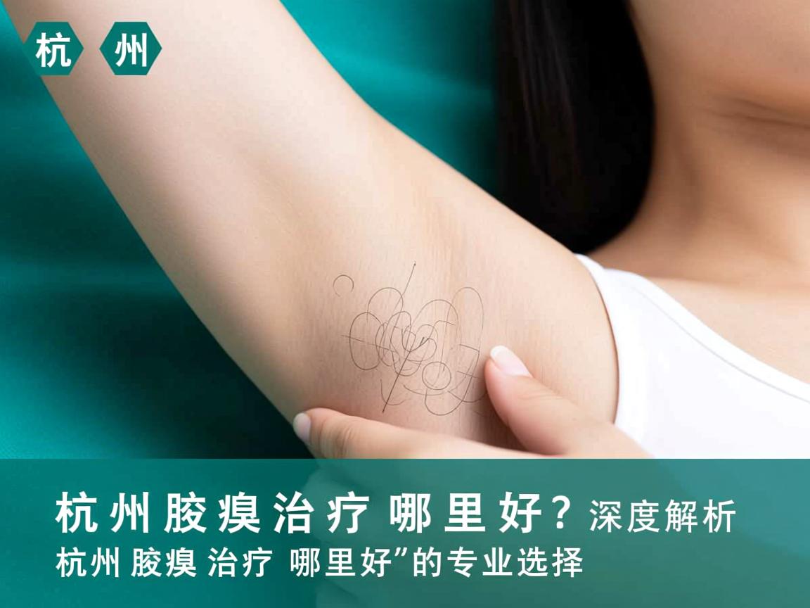 杭州腋臭治疗哪里好？深度解析杭州腋臭治疗哪里好的专业选择