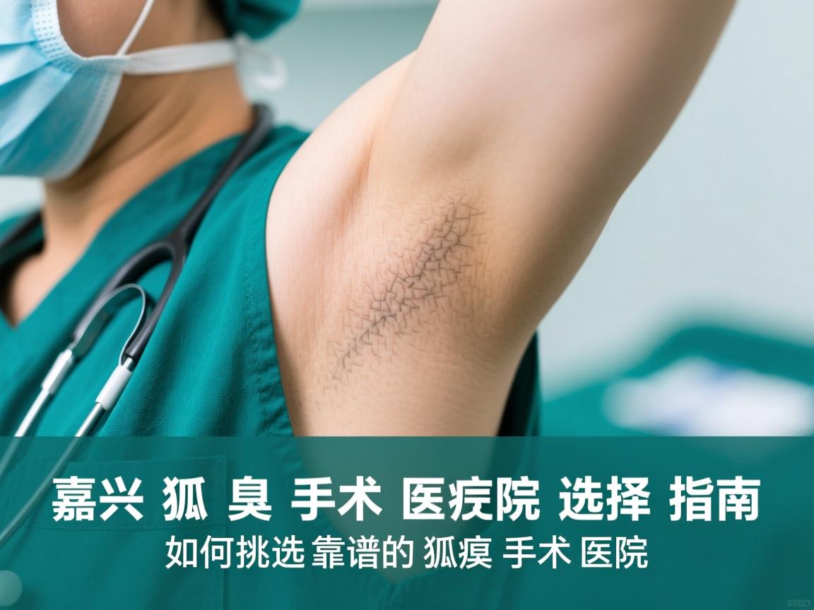 嘉兴狐臭手术医院选择指南，如何挑选靠谱的狐臭手术医院