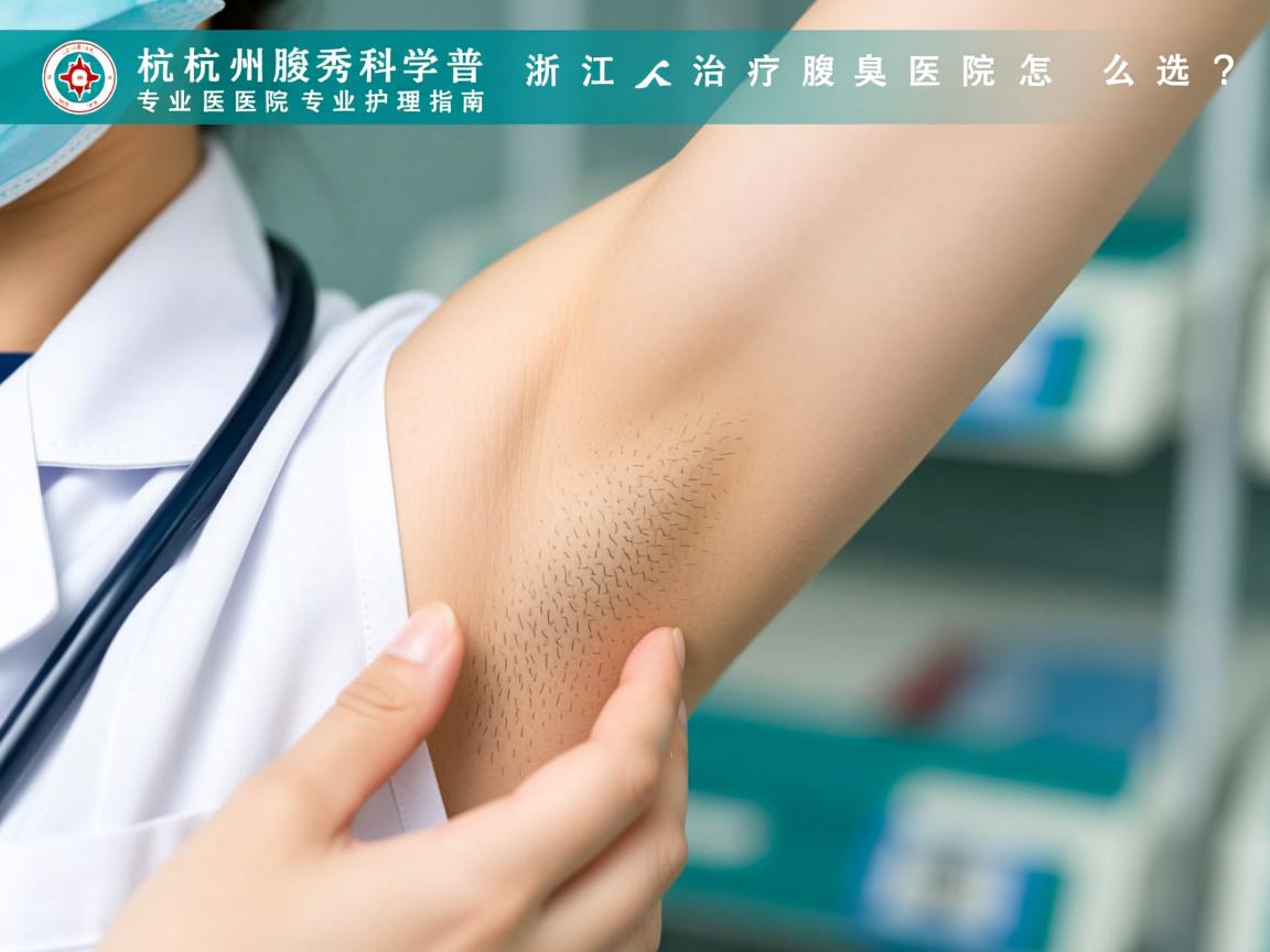 杭州腋秀科普浙江治疗腋臭医院怎么选？专业医院专业护理指南
