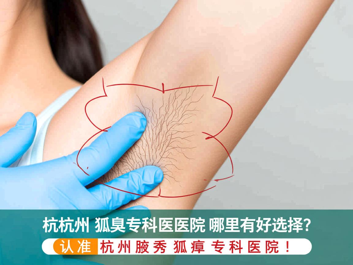 杭州狐臭专科医院哪里有好选择？认准杭州腋秀狐臭专科医院！