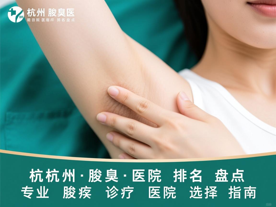 杭州腋臭医院排名盘点，专业腋臭诊疗医院的选择指南