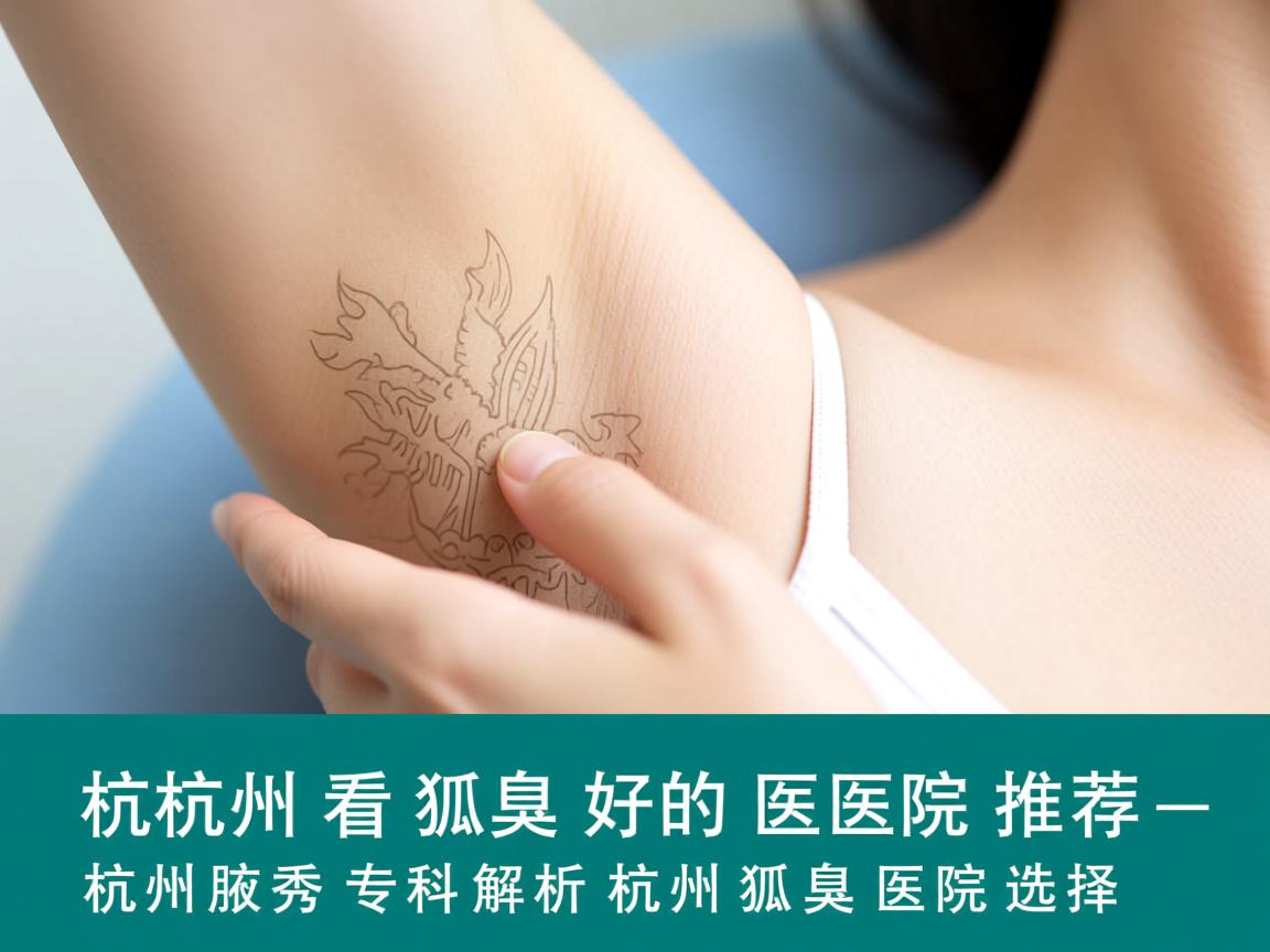 杭州看狐臭好的医院推荐—杭州腋秀专科解析杭州狐臭医院选择