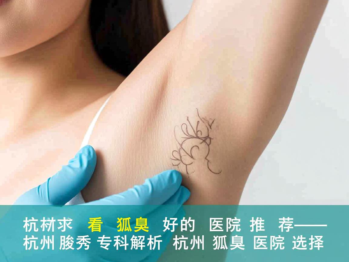 杭州看狐臭好的医院推荐—杭州腋秀专科解析杭州狐臭医院选择
