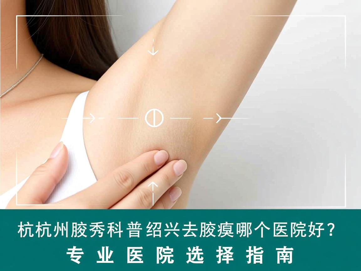 杭州腋秀科普在绍兴去腋臭哪个医院好？专业医院选择指南