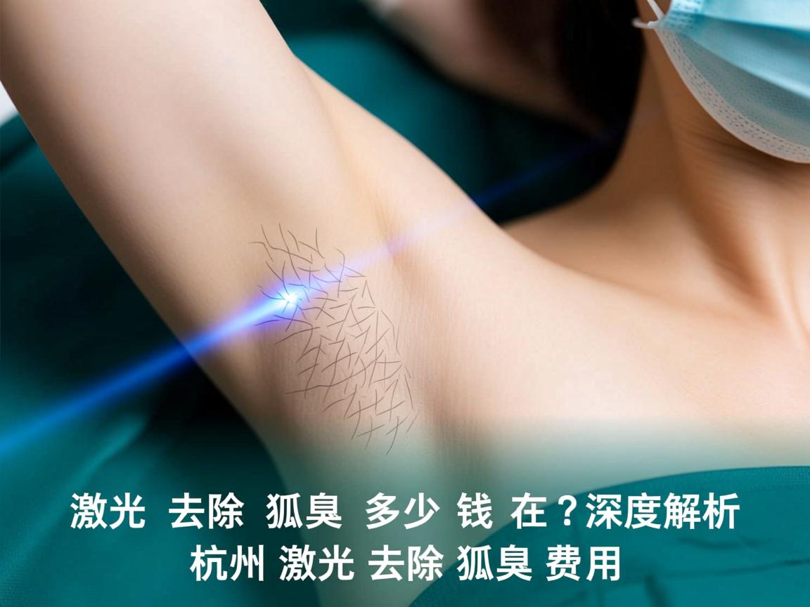 激光去除狐臭多少钱在杭州？深度解析杭州激光去除狐臭费用
