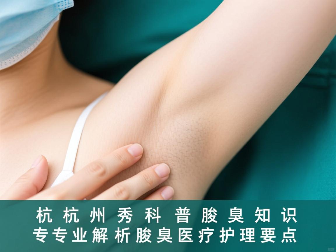 杭州腋秀科普腋臭知识，专业解析腋臭医疗护理要点