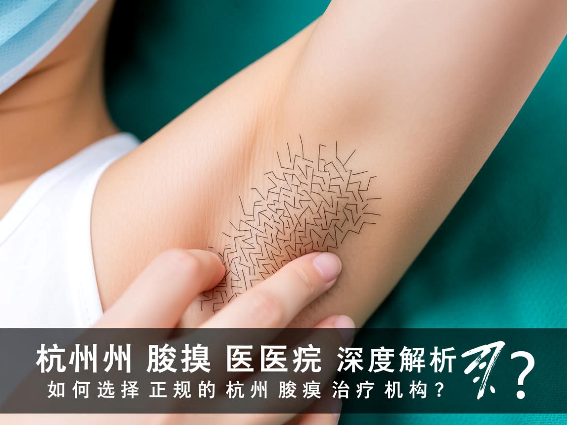 杭州腋臭医院深度解析，如何选择正规的杭州腋臭治疗机构？