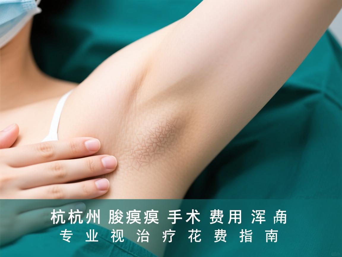 杭州腋臭手术费用解析，专业视角下的腋臭治疗花费指南