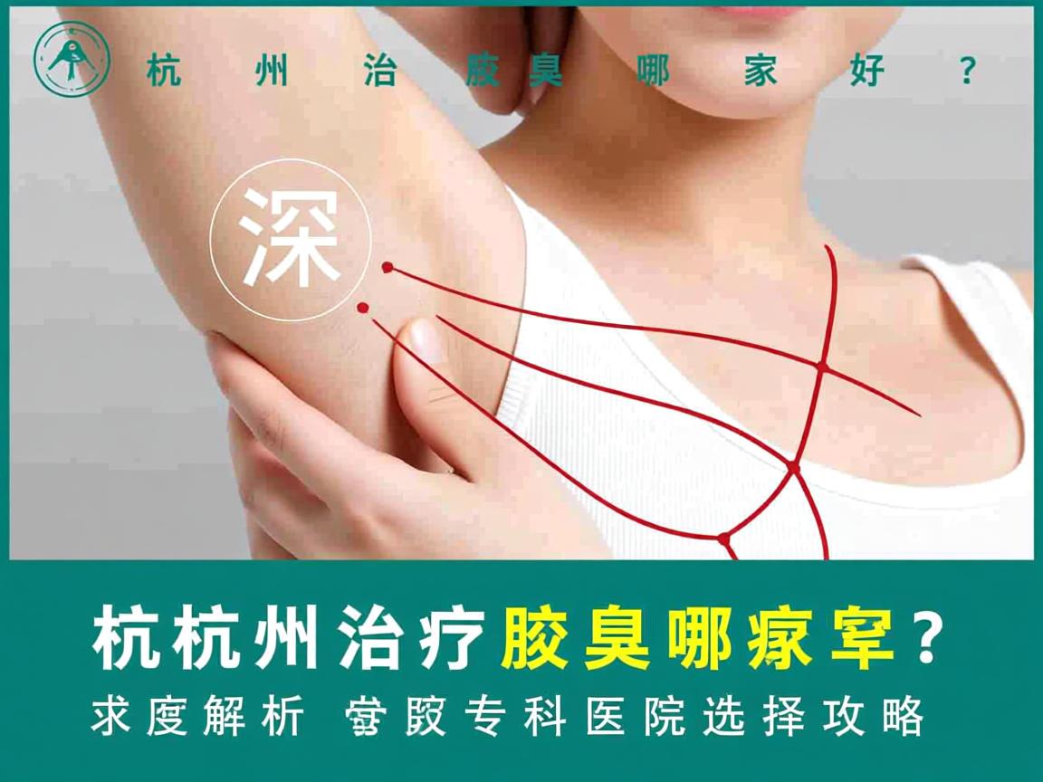 杭州治疗腋臭哪家好？深度解析杭州腋臭专科医院选择攻略