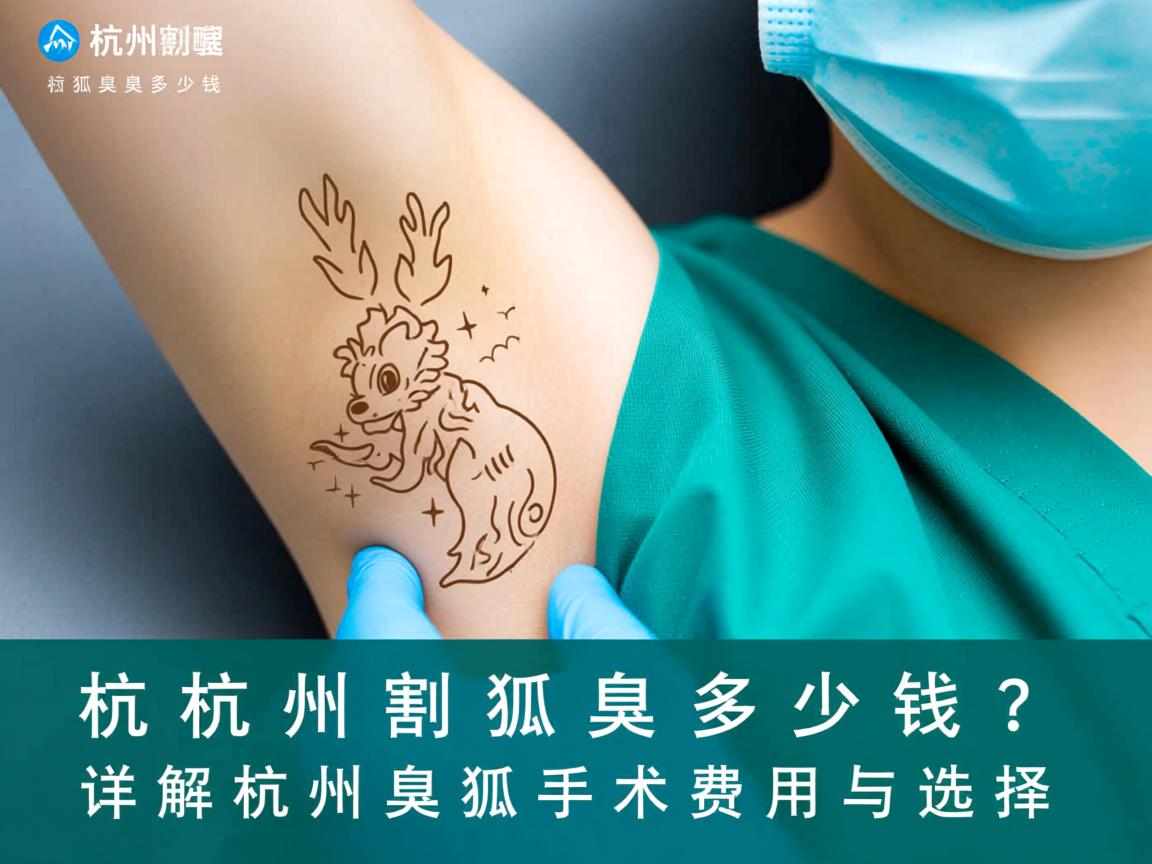 杭州割狐臭多少钱？详解杭州狐臭手术费用与选择