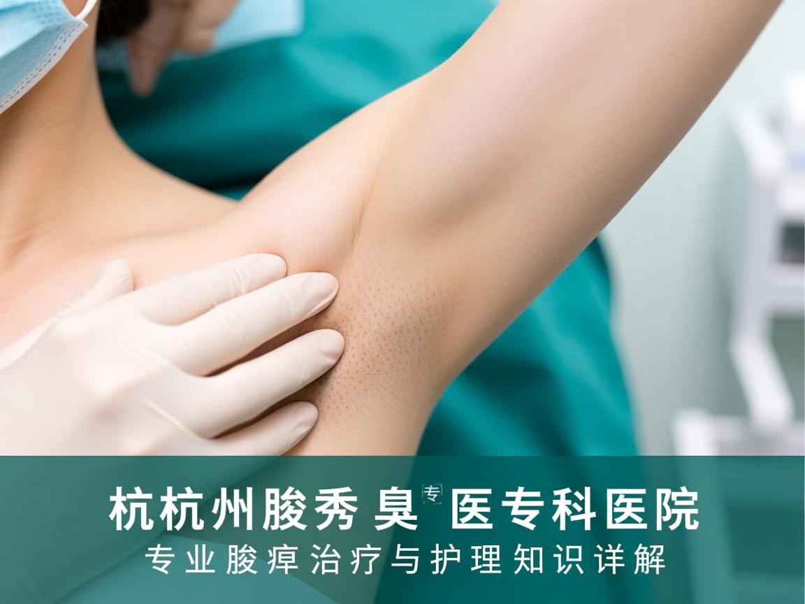 杭州腋秀腋臭专科医院，专业腋臭治疗与护理知识详解