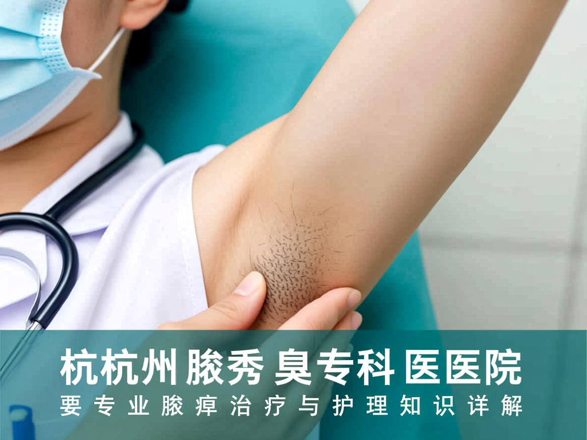 杭州腋秀腋臭专科医院，专业腋臭治疗与护理知识详解