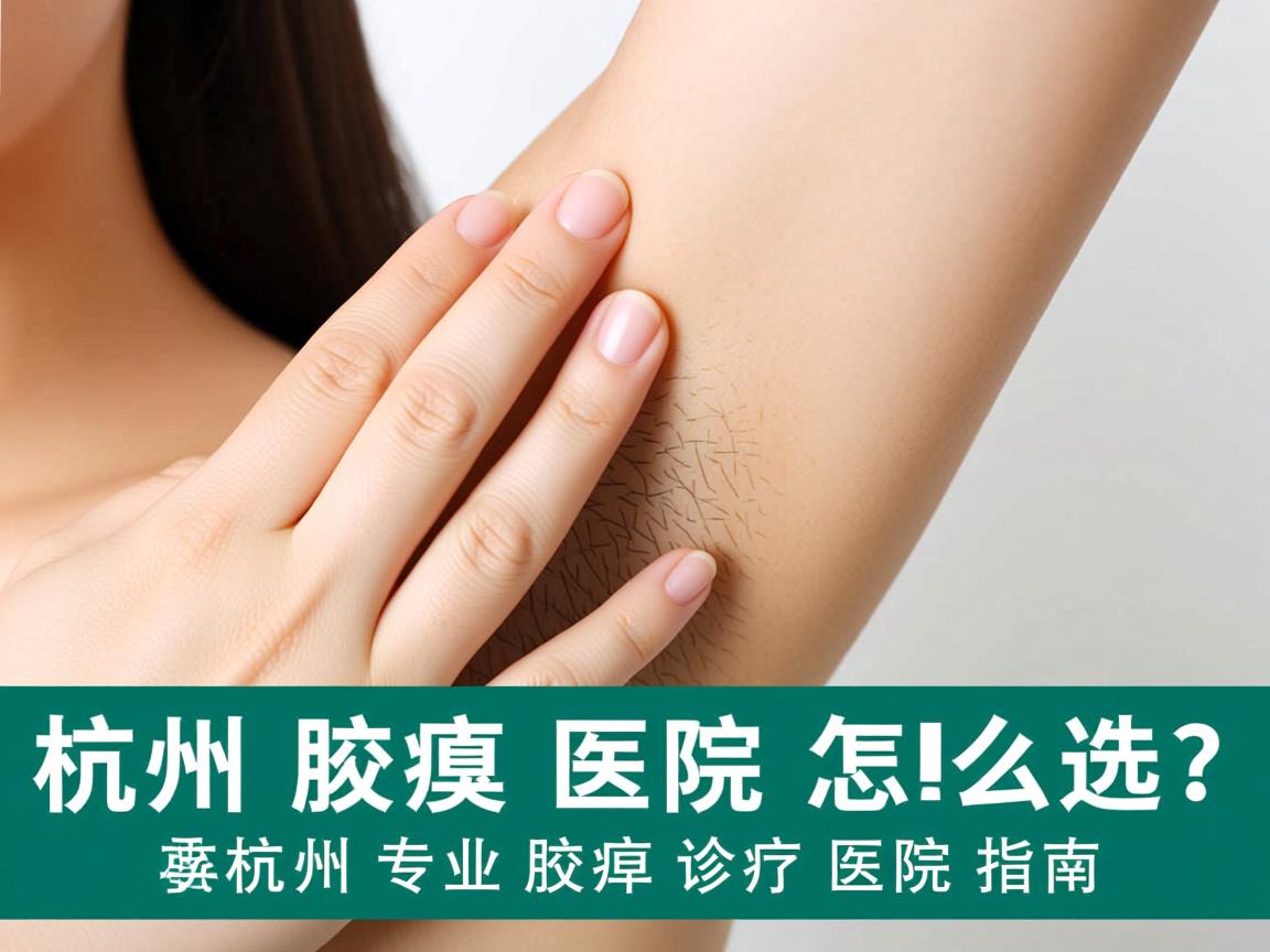 杭州腋臭医院怎么选？杭州专业腋臭诊疗医院指南