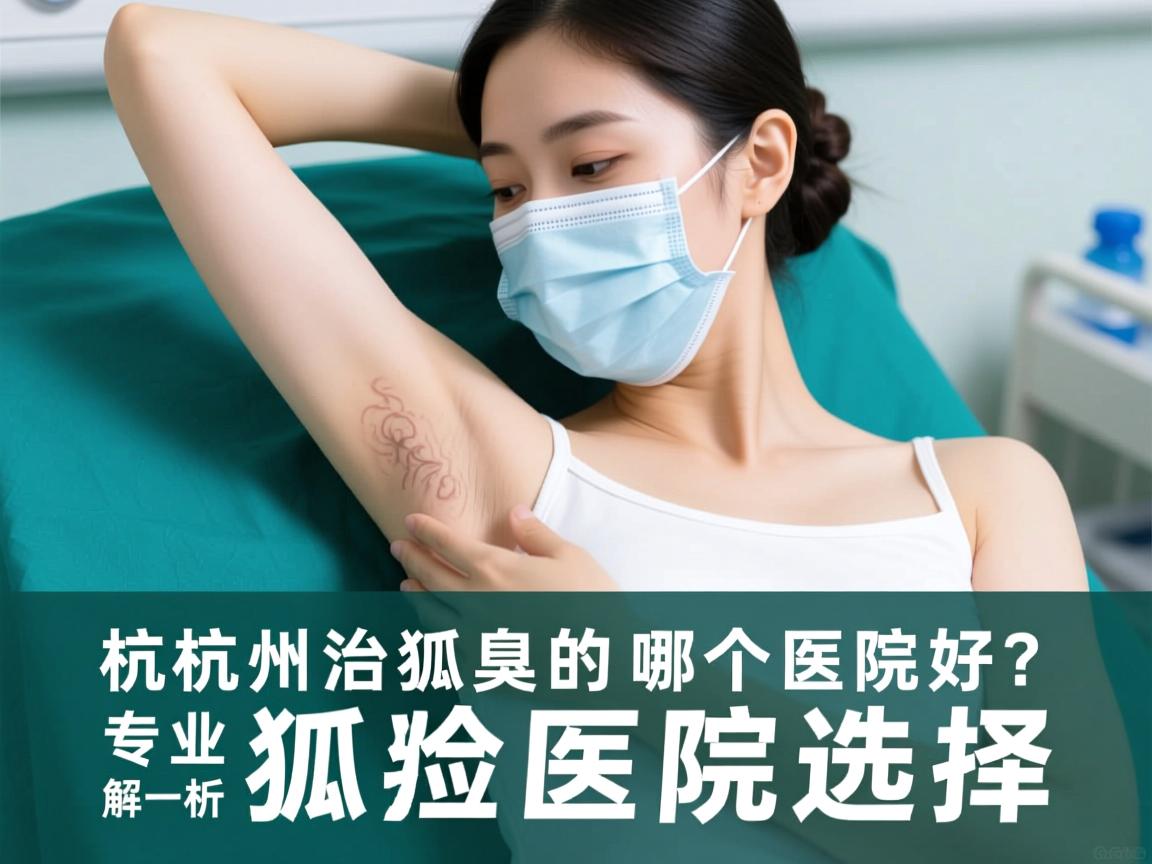 杭州治狐臭哪个医院好？专业解析杭州治狐臭的医院选择