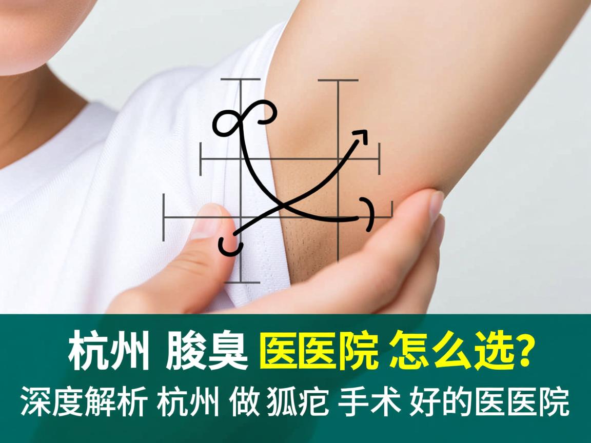 杭州腋臭医院怎么选？深度解析杭州做狐臭手术好的医院