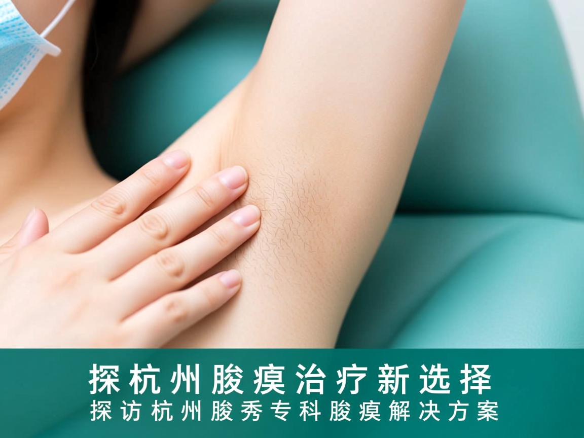 杭州腋臭治疗新选择，探访杭州腋秀专科的腋臭解决方案