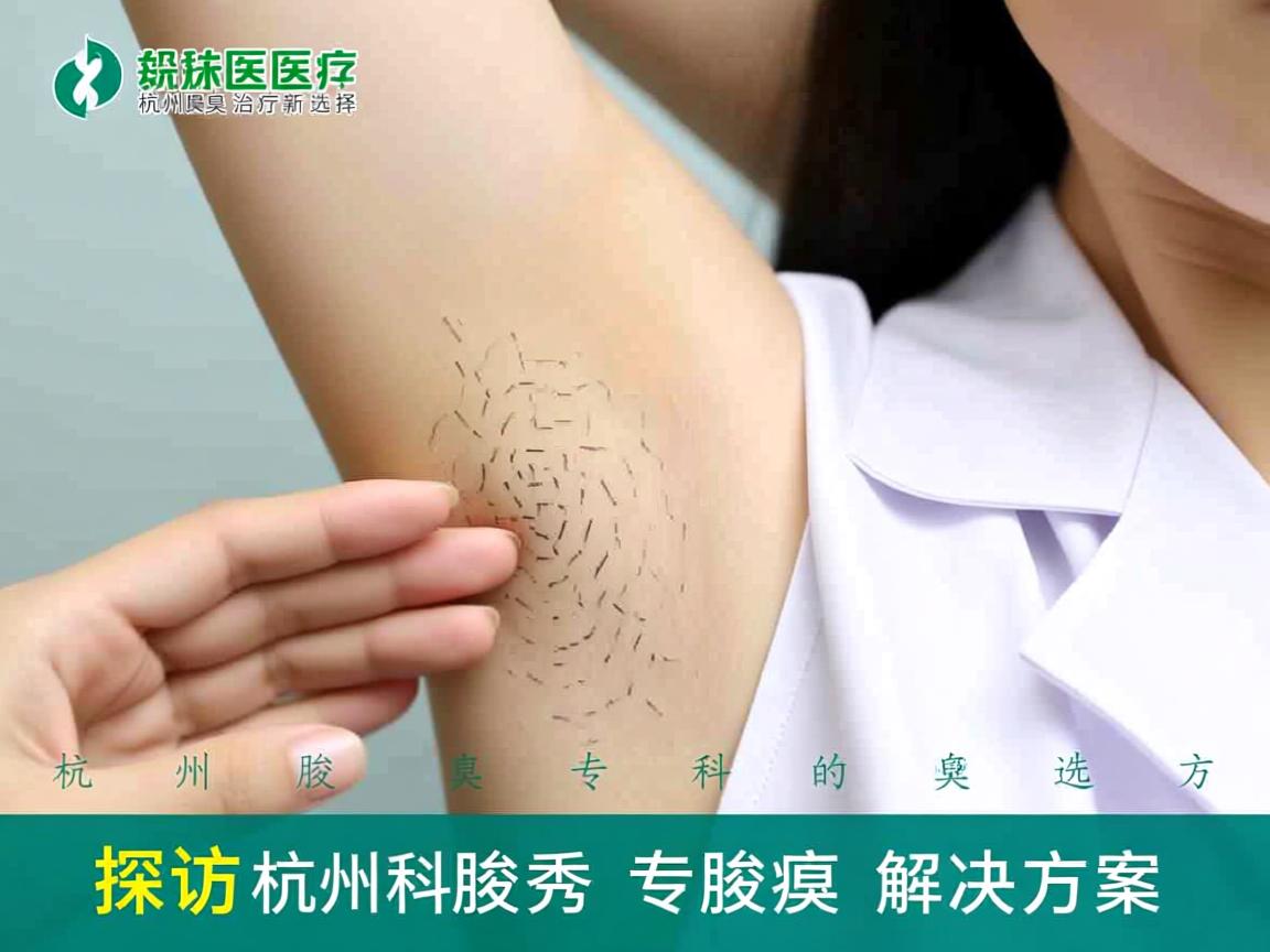 杭州腋臭治疗新选择，探访杭州腋秀专科的腋臭解决方案