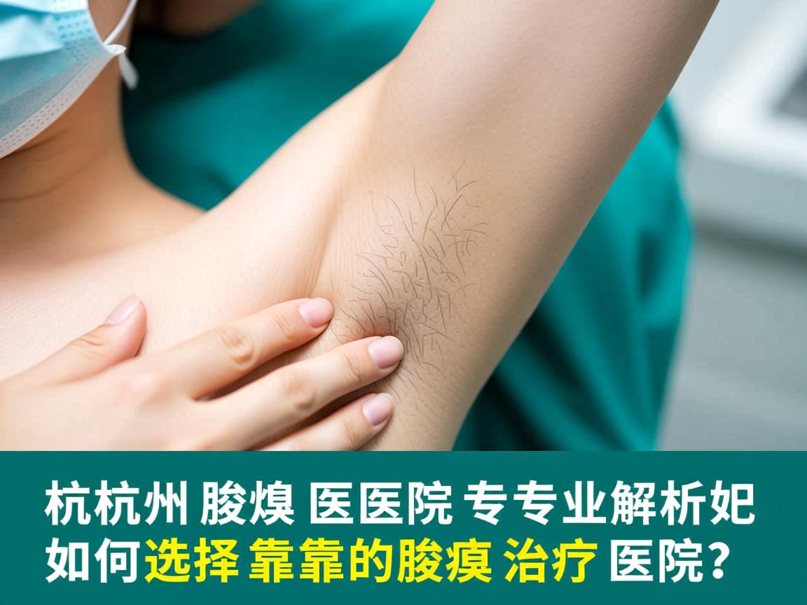 杭州腋臭医院专业解析,如何选择靠谱的腋臭治疗医院? 杭州腋臭医院专业解析,如何选择靠谱的腋臭治疗医院?