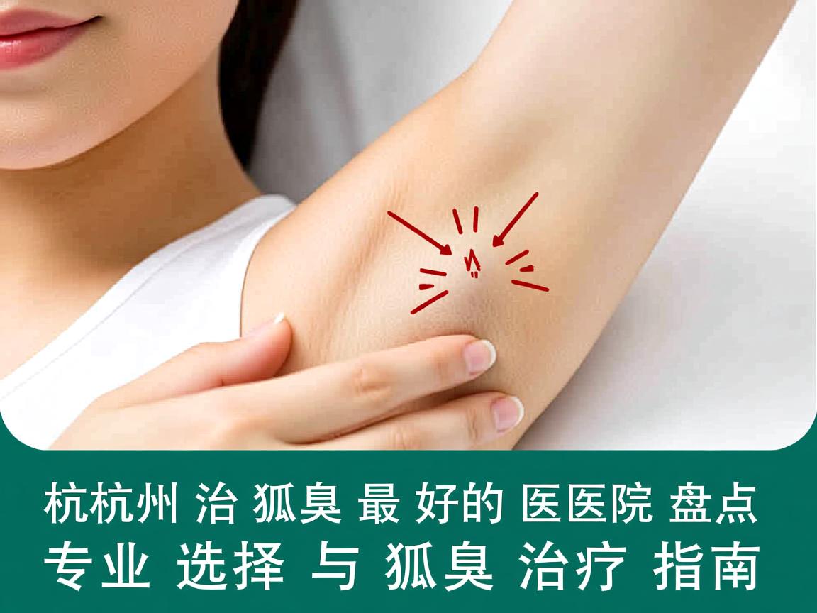杭州治狐臭最好的医院盘点，专业选择与狐臭治疗指南