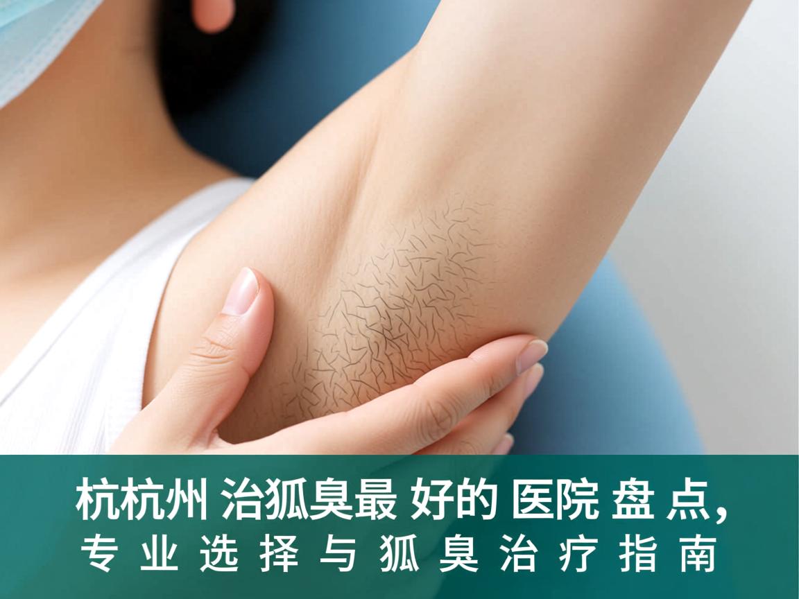 杭州治狐臭最好的医院盘点，专业选择与狐臭治疗指南