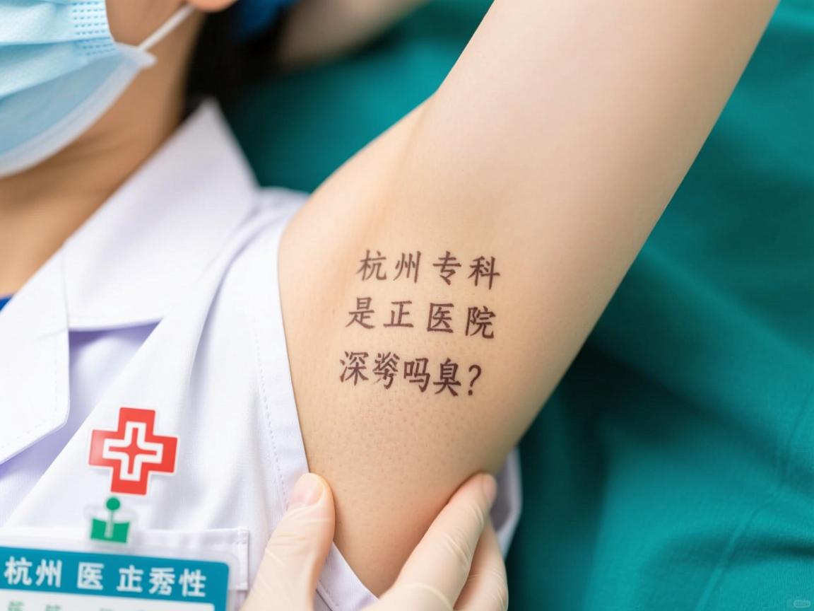 杭州腋秀腋臭专科是正规医院吗？深度解析杭州腋秀正规性