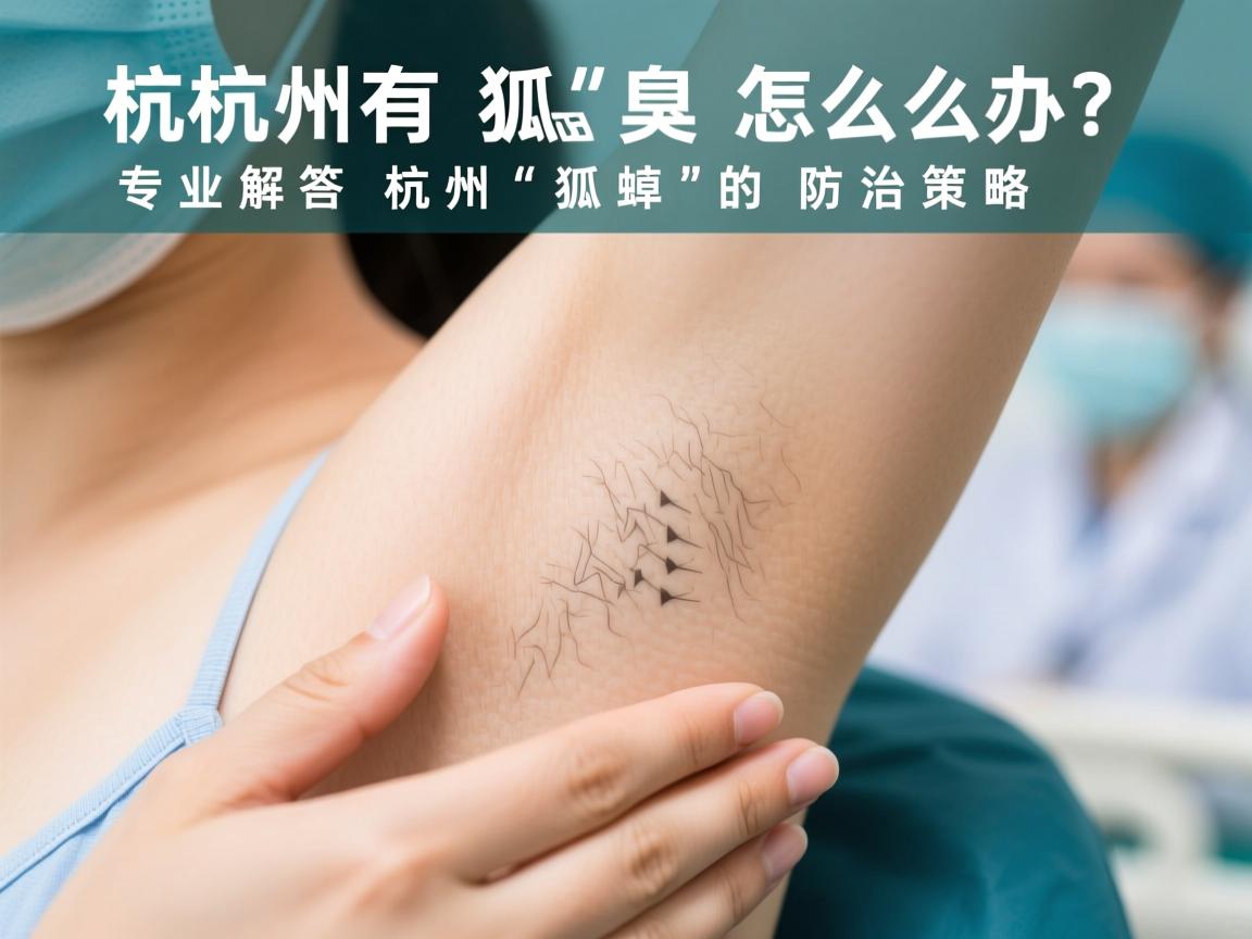 杭州有狐臭怎么办？专业解答杭州狐臭的防治策略