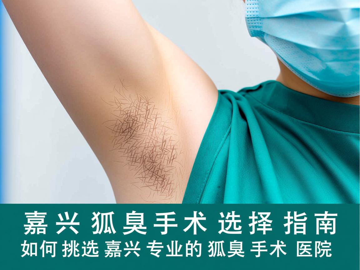 嘉兴狐臭手术选择指南，如何挑选嘉兴专业的狐臭手术医院
