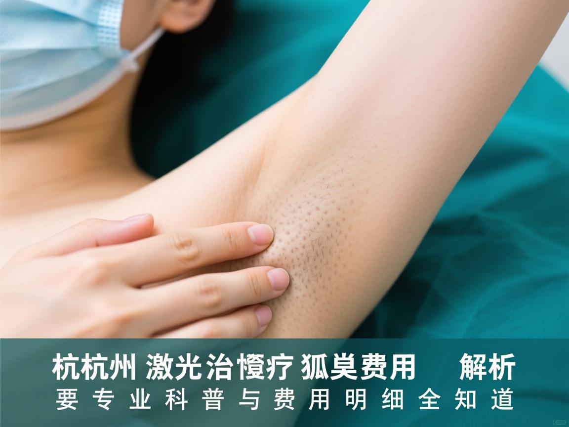 杭州激光治疗狐臭费用解析，专业科普与费用明细全知道