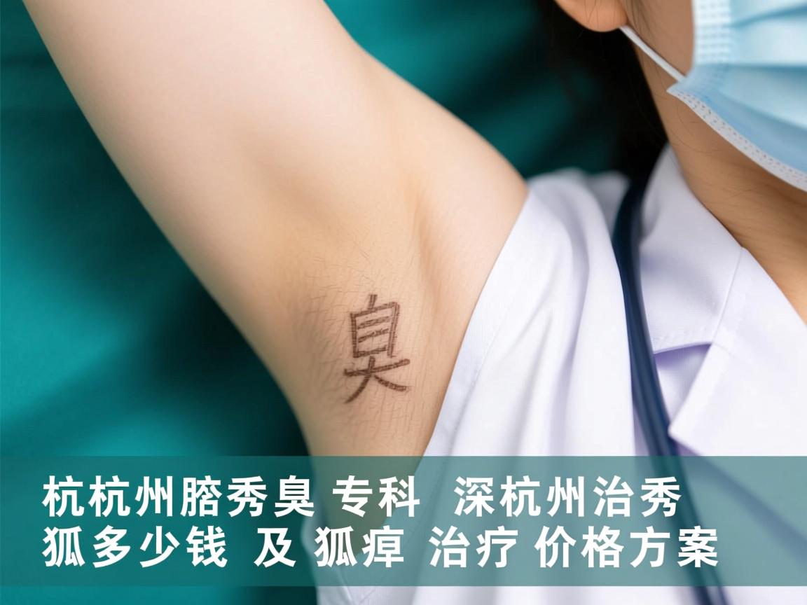 杭州腋秀腋臭专科，深度解析杭州腋秀治疗狐臭多少钱及狐臭治疗价格方案