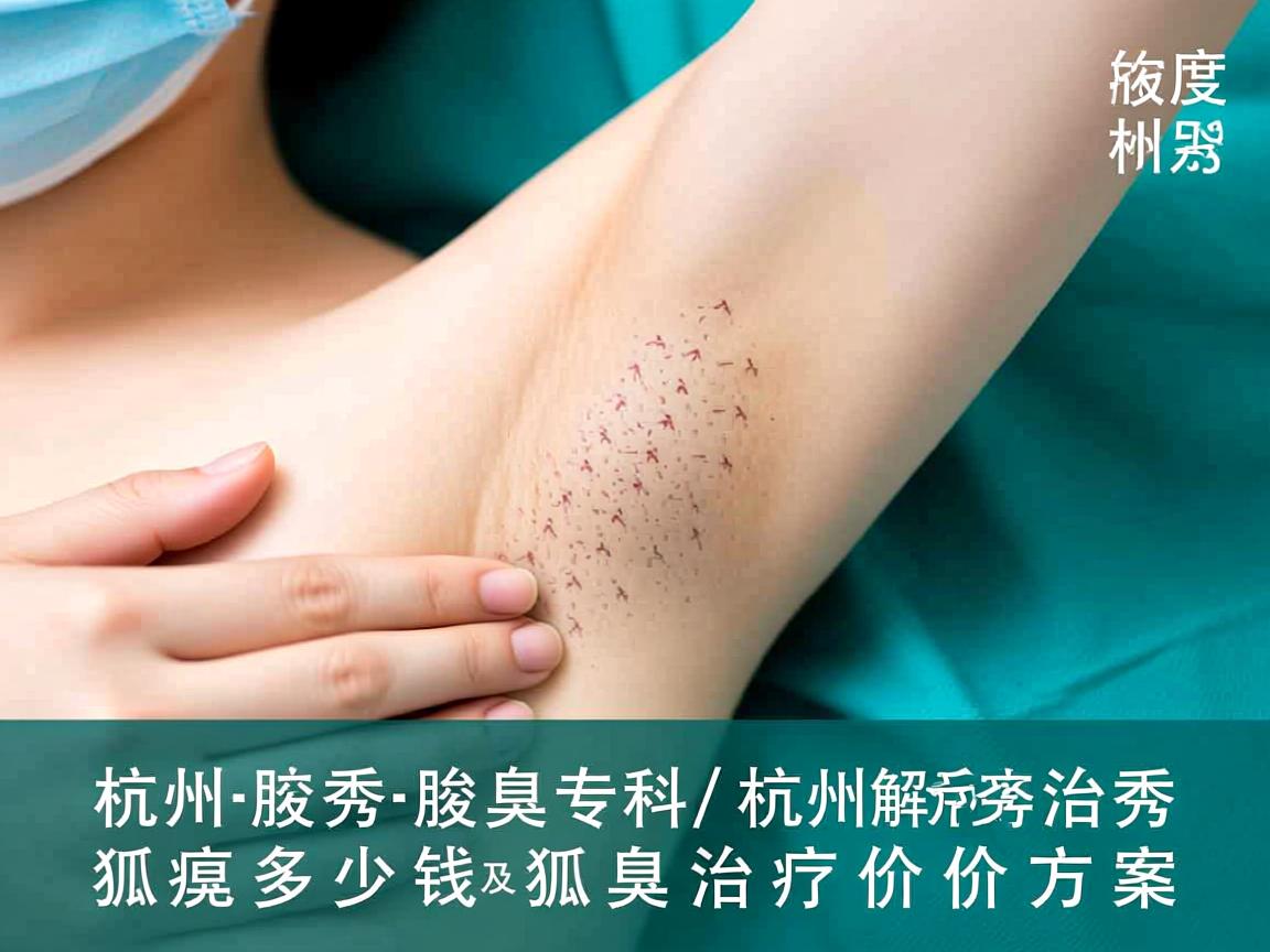 杭州腋秀腋臭专科，深度解析杭州腋秀治疗狐臭多少钱及狐臭治疗价格方案