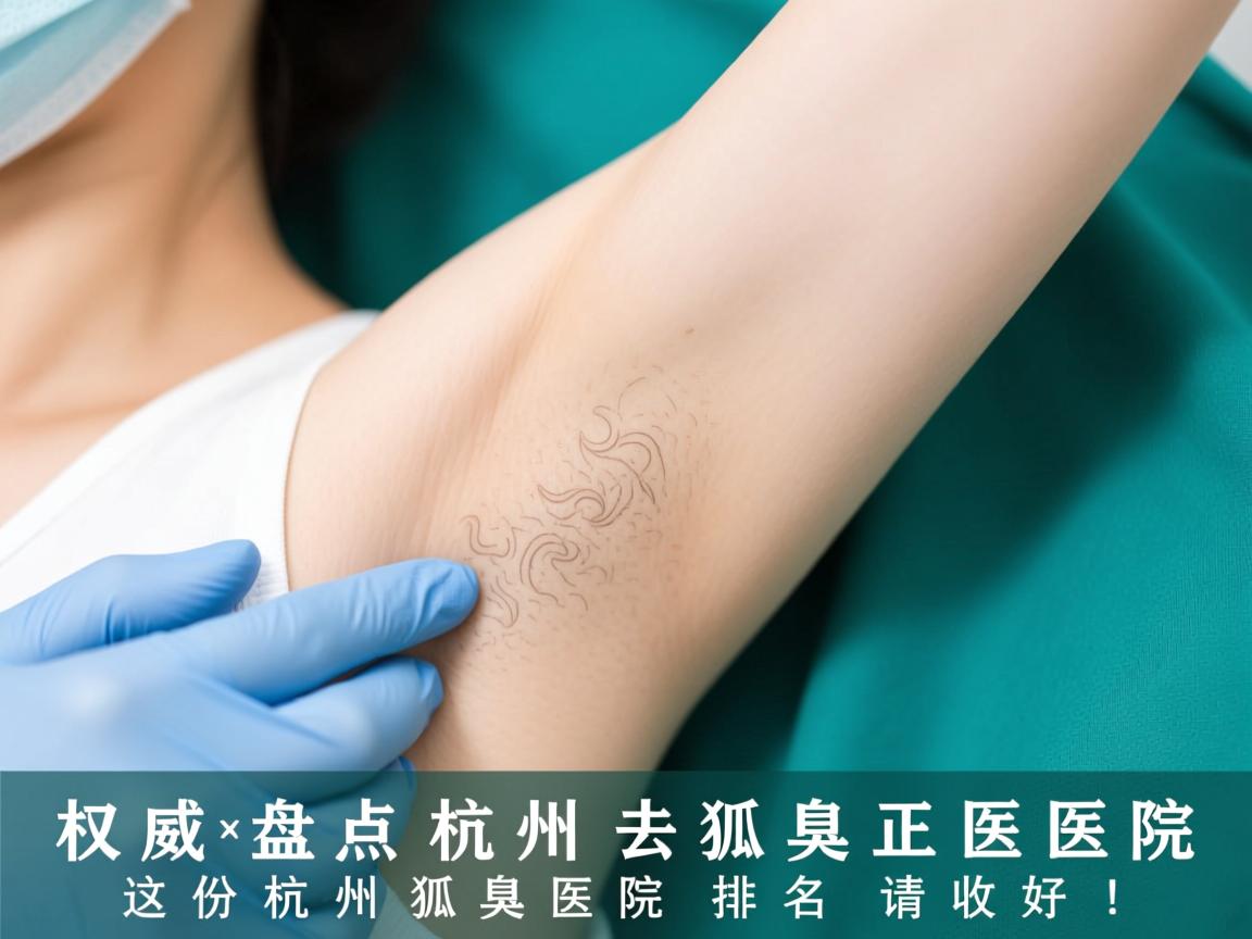 权威盘点杭州去狐臭正规医院，这份杭州狐臭医院排名请收好！