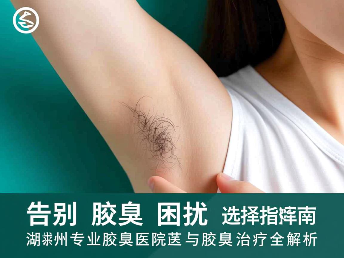 告别腋臭困扰，湖州专业腋臭医院选择指南与腋臭治疗全解析