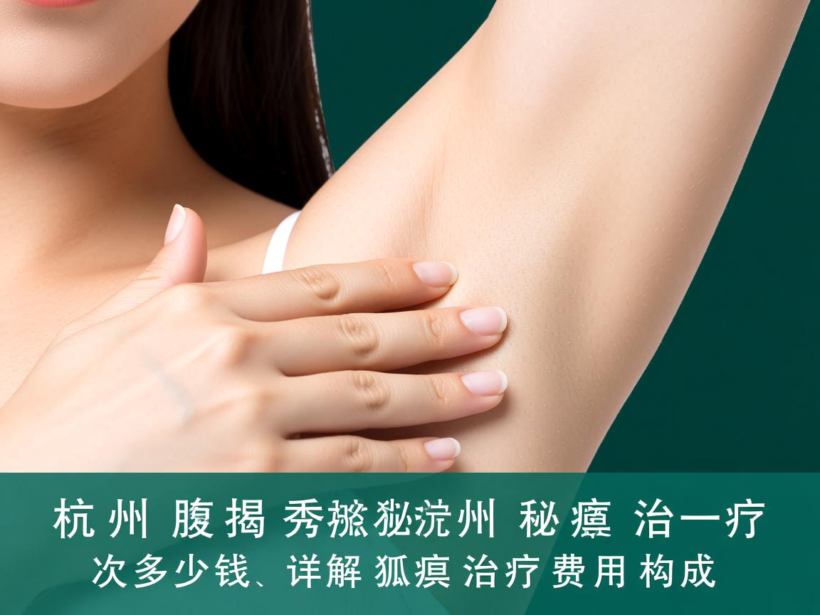 杭州腋秀揭秘，杭州狐臭治疗一次多少钱，详解狐臭治疗费用构成