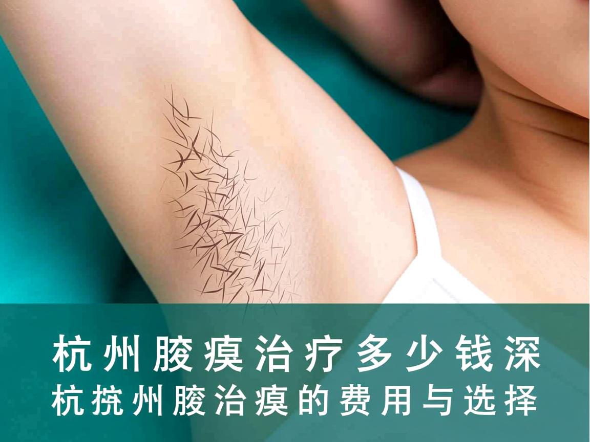 杭州腋臭治疗多少钱，深度解析杭州腋臭治疗的费用与选择
