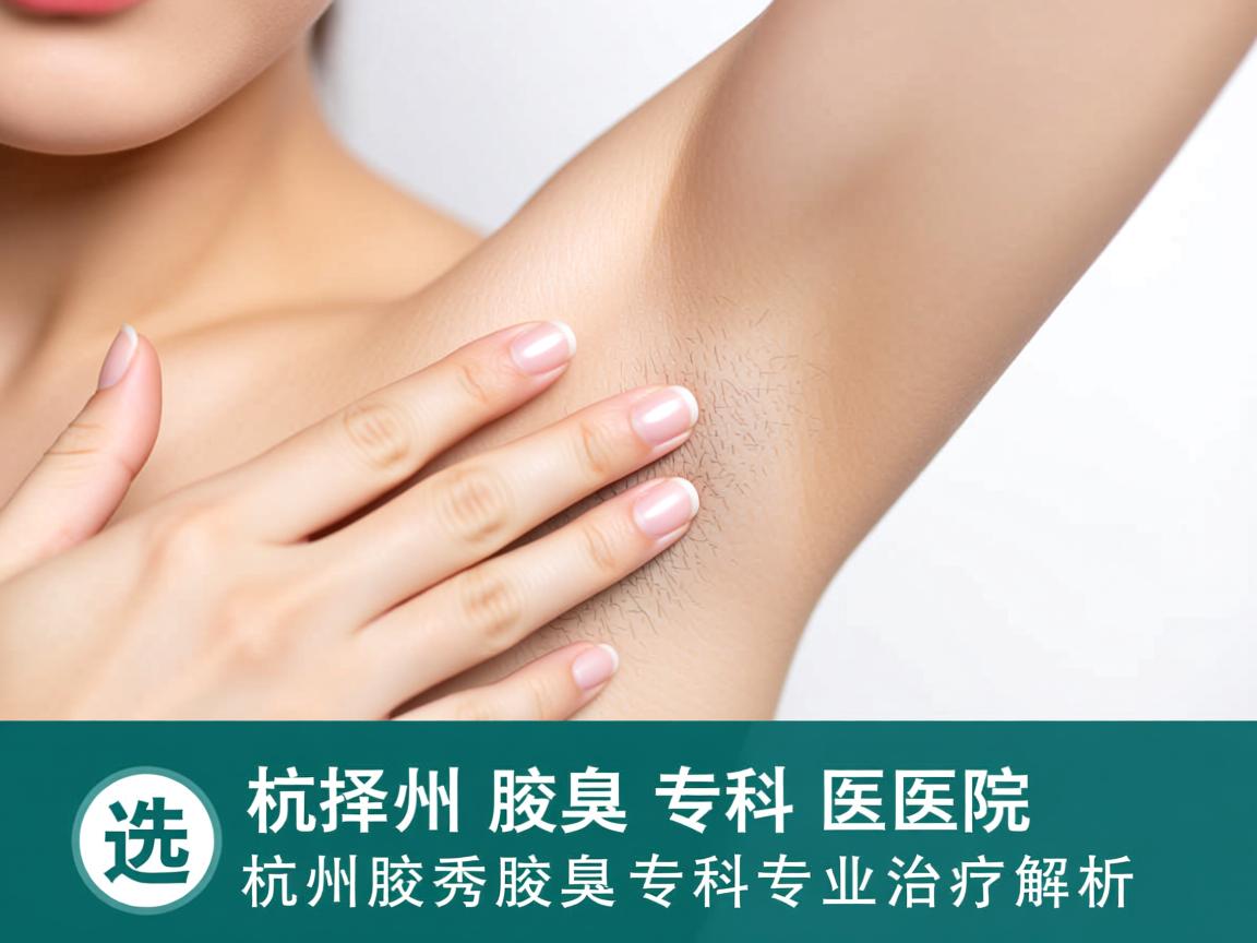 选择杭州腋臭专科医院，杭州腋秀腋臭专科的专业治疗解析
