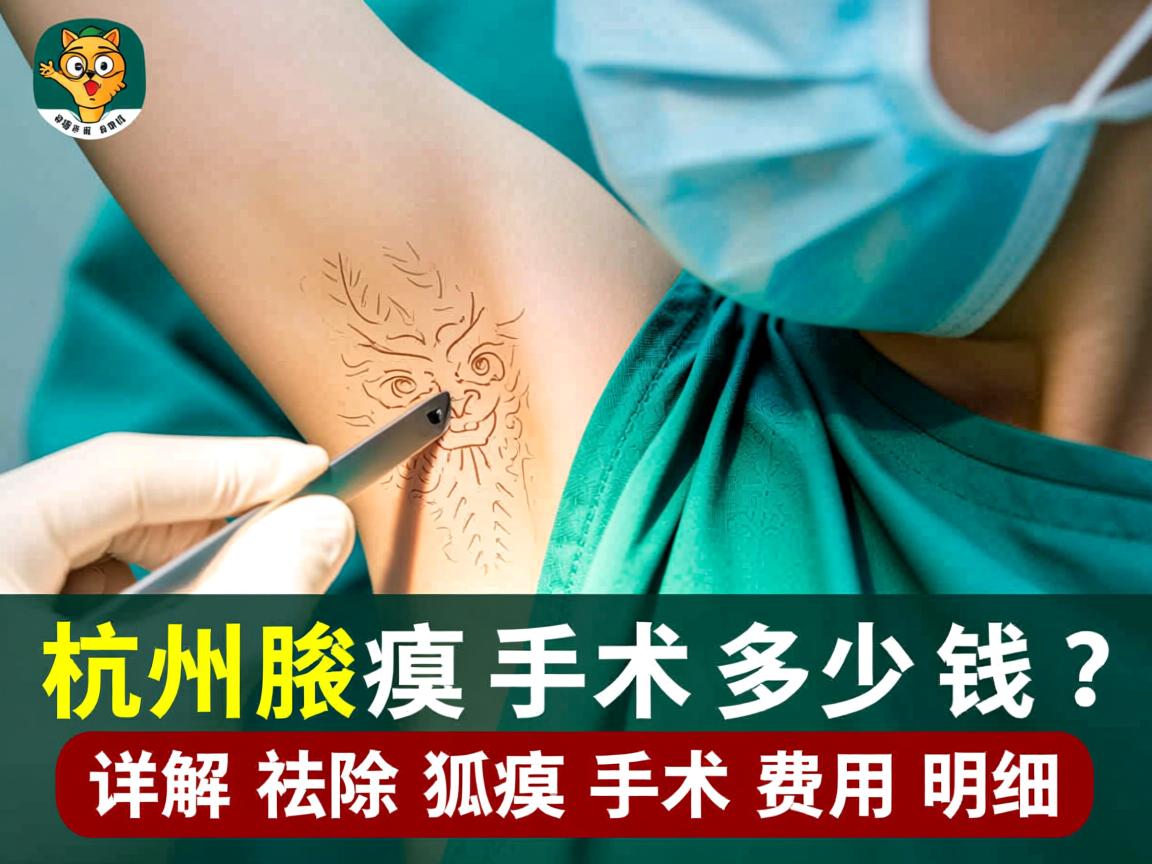 杭州腋臭手术多少钱？详解杭州祛除狐臭手术费用明细