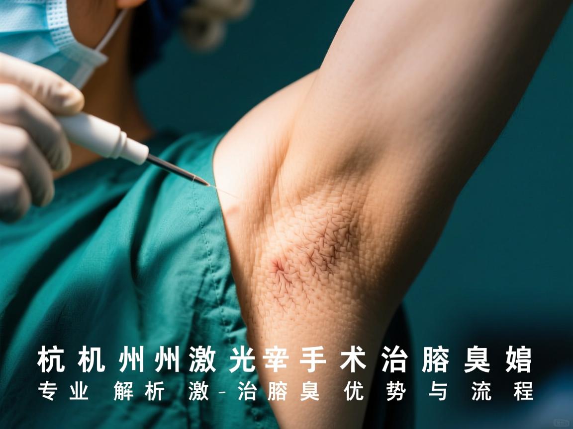 杭州激光手术治腋臭，专业解析激光治腋臭的优势与流程
