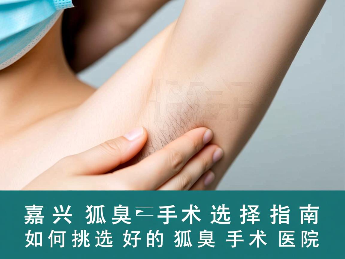 嘉兴狐臭手术选择指南，如何挑选好的狐臭手术医院