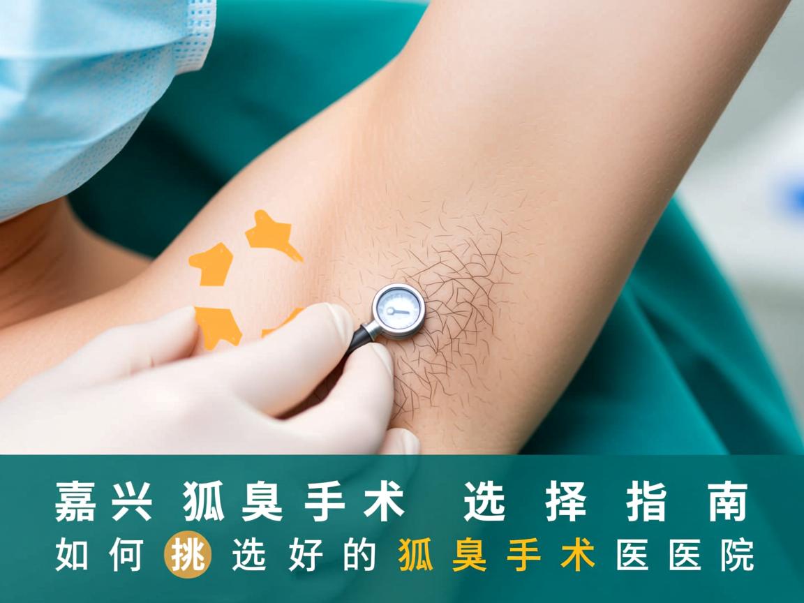 嘉兴狐臭手术选择指南，如何挑选好的狐臭手术医院