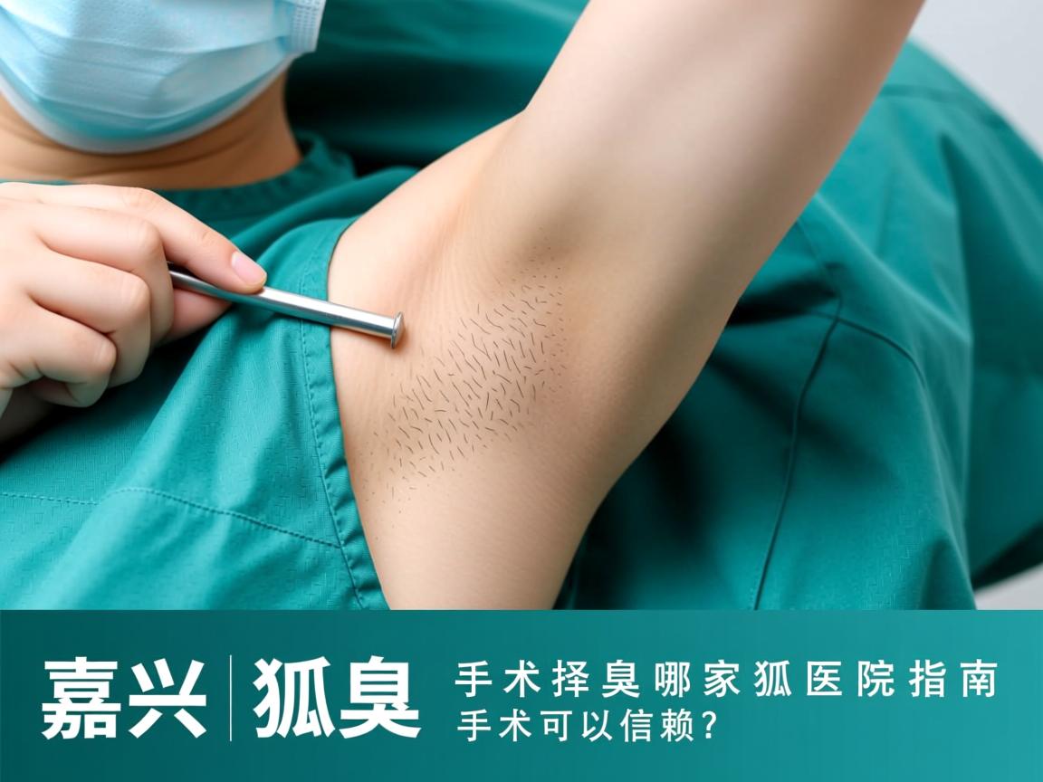 嘉兴狐臭手术选择指南，哪家医院做狐臭手术可以信赖？