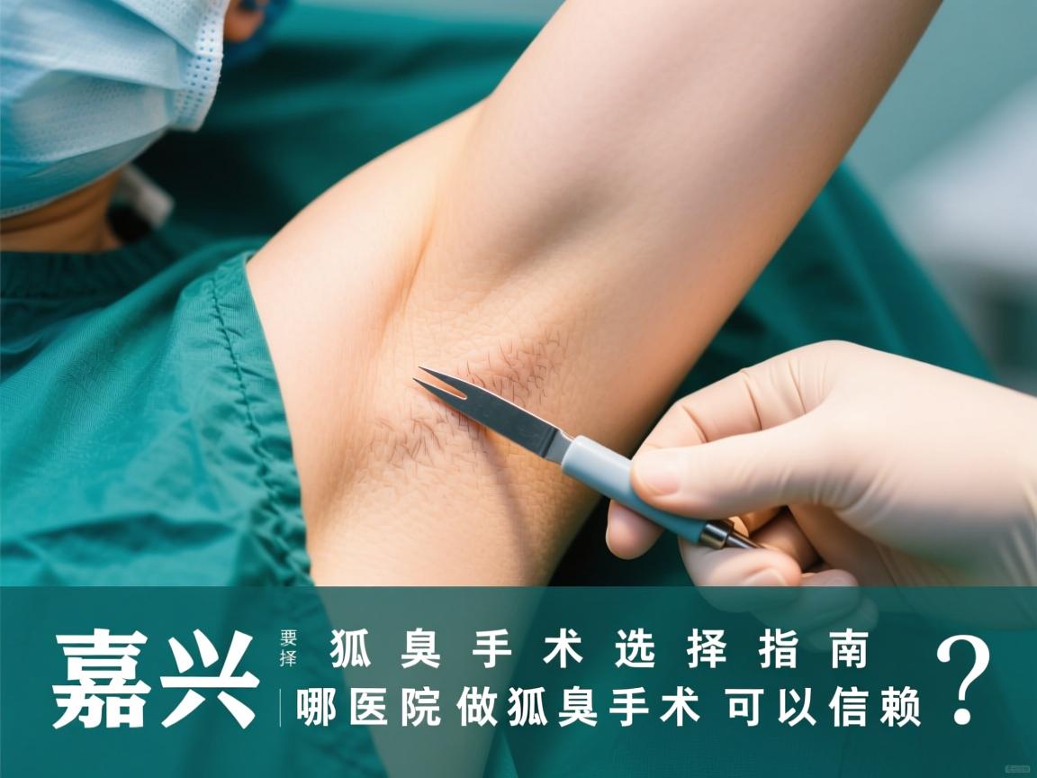 嘉兴狐臭手术选择指南，哪家医院做狐臭手术可以信赖？