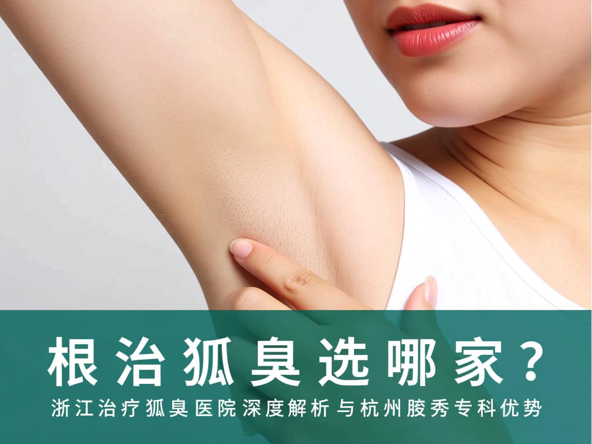 根治狐臭选哪家？浙江治疗狐臭医院深度解析与杭州腋秀专科优势