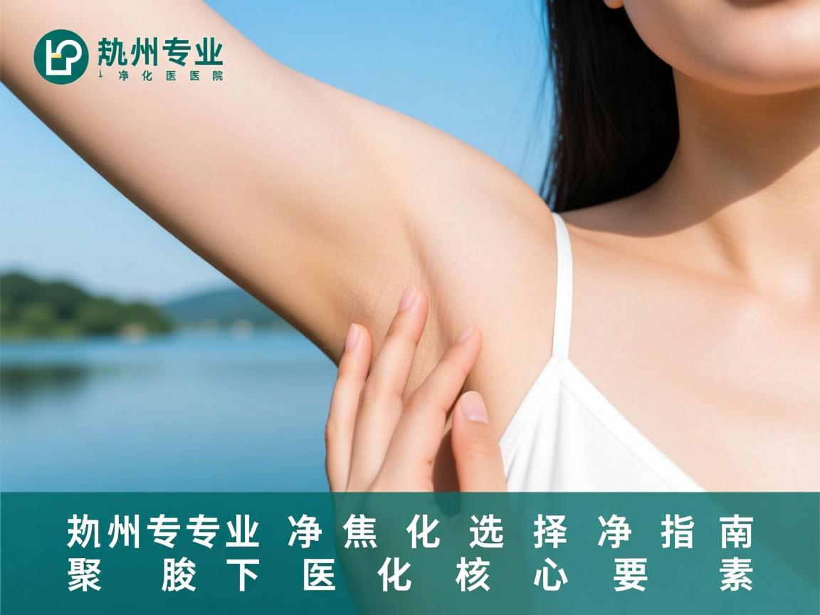 湖州专业腋下净化医院选择指南，聚焦腋下净化的核心要素
