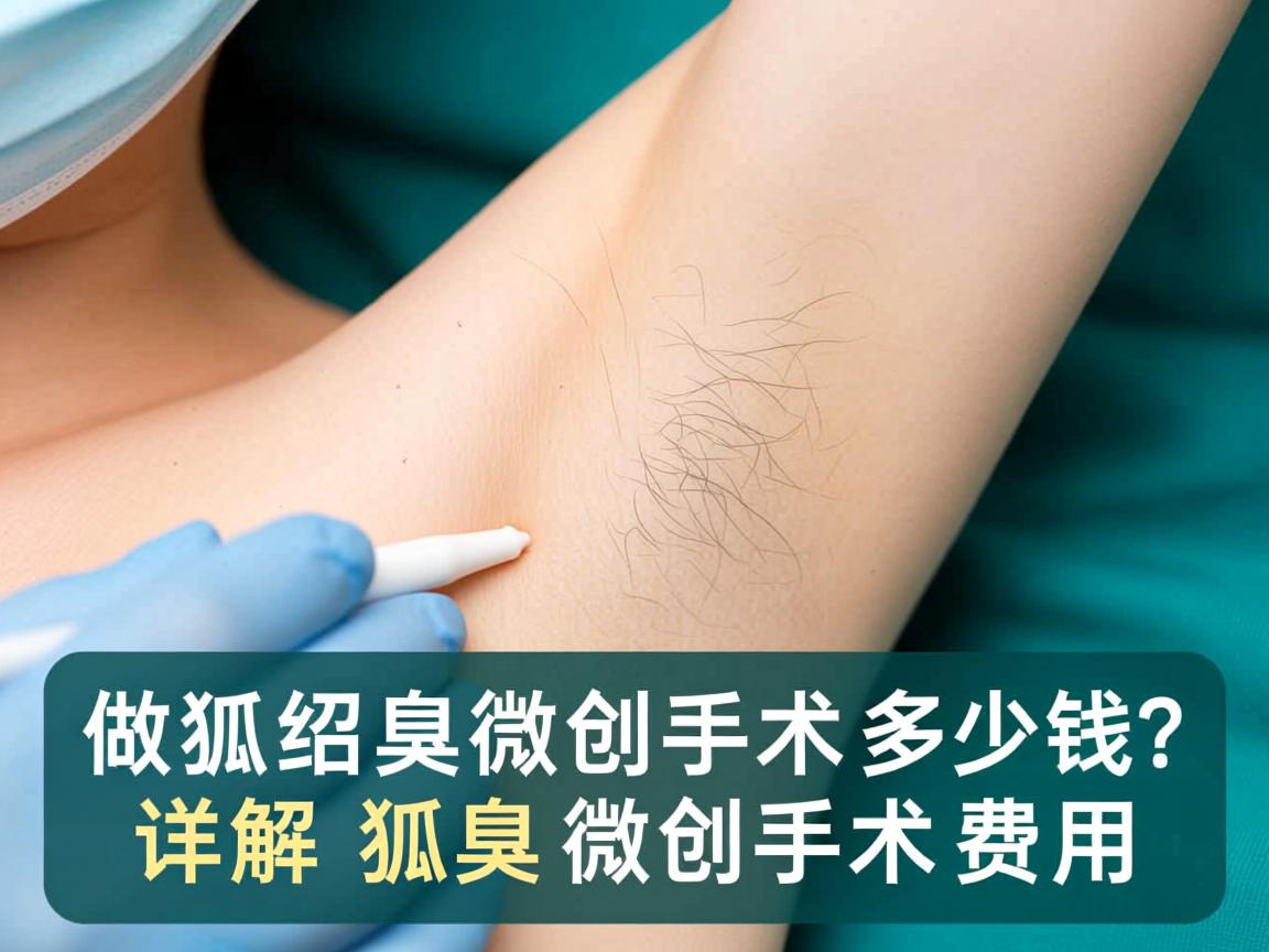 在绍兴做狐臭微创手术多少钱？详解绍兴狐臭微创手术费用