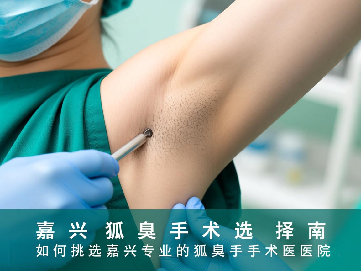 嘉兴狐臭手术选择指南，如何挑选嘉兴专业的狐臭手术医院