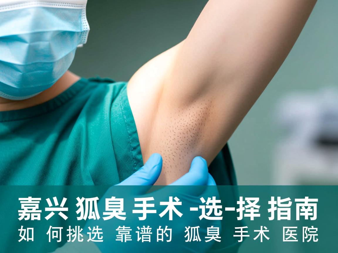 嘉兴狐臭手术选择指南，如何挑选靠谱的狐臭手术医院