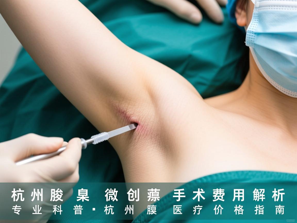 杭州腋臭微创手术费用解析，专业科普杭州腋臭医疗价格指南